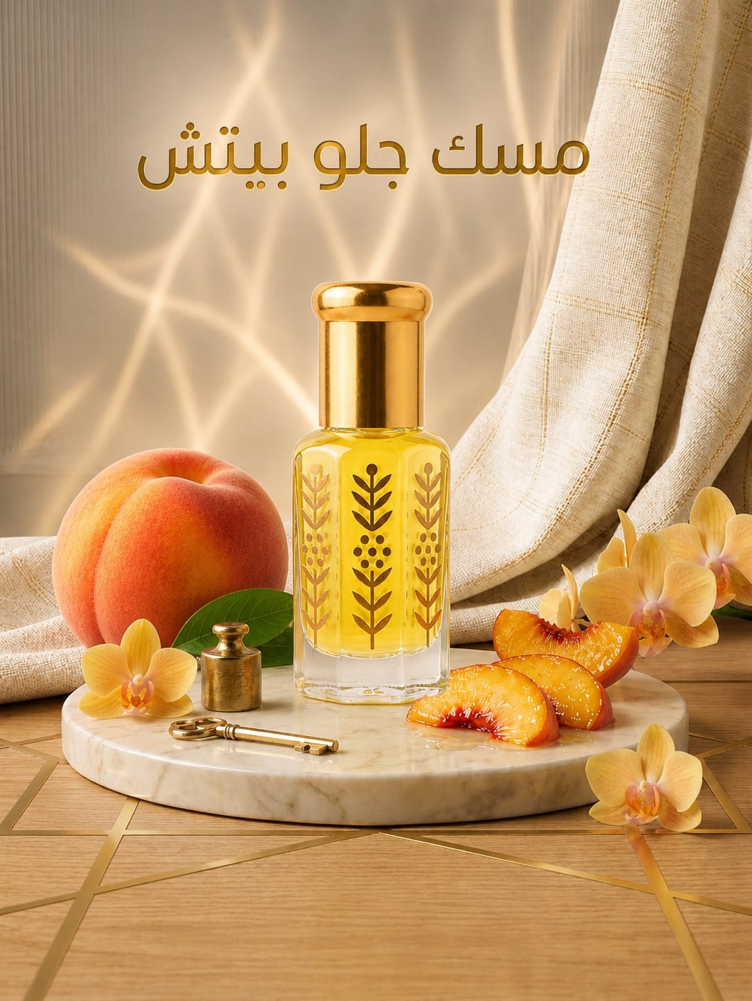 مسك خام جلو بيتش